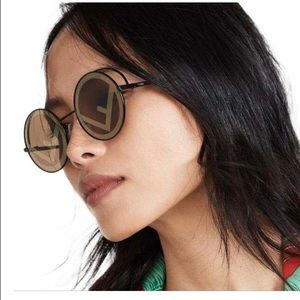 Fendi RUN AWAY FF 0285/S Round Sunglasses